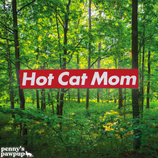 Hot Cat Mom Magnet